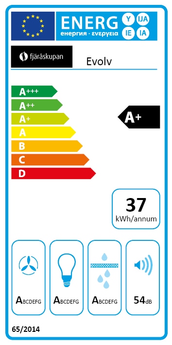 Evolv Energimärkningsetikett